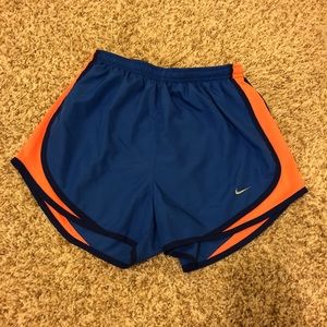 Nike Running Shorts- Blue/Orange